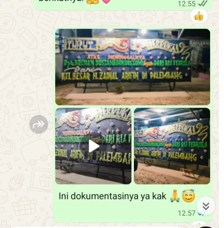 Pengiriman Papan Bunga Duka Karangrejo Kesesi