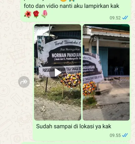 Pengiriman Karangan Bunga Karangrejo Kesesi