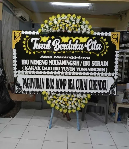 Papan Bunga Duka Karangrejo Kesesi