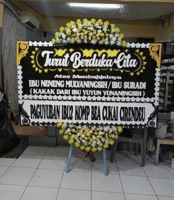Papan Bunga di Karangrejo Kesesi